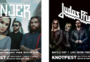 KNOTFEST CONCERT STREAMING SERIES TO BROADCAST LIVE SHOWS FROM JINJER LIVE IN MELBOURNE 2020 Thursday, July 9th At 2pm PT / 5pm ET / 10pm BST / 11 pm CET & JUDAS PRIEST LIVE FROM WACKEN 2015 Friday, July 17th At 12pm PST / 3pm EST / 8pm GMT/ 9pm CET