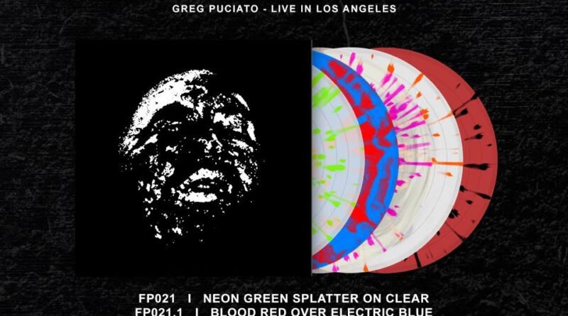 Greg Puciato’s Live Album, “11/11/22 Los Angeles,” Streaming Now via Bandcamp; Vinyl Pre-Orders Available