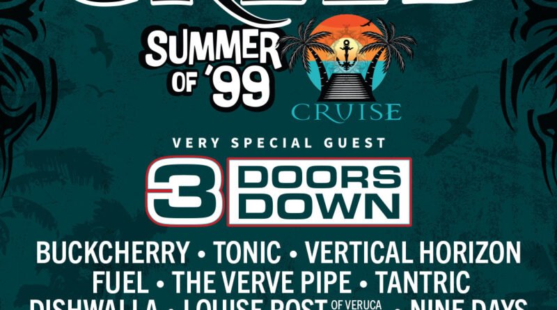 Creed announces first public live shows in 10+ years with Summer of '99  cruise - Substream Magazine