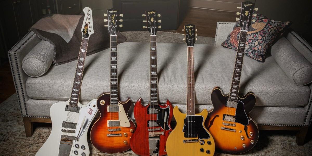 Epiphone Expands Inspired by Gibson Custom with Eight Reissues of Iconic Vintage Gibson Guitars, New and Upgraded for 2025